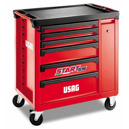 Carrello START con cassetto verticale - 6 cassetti (vuoto) 516 STB06V Usag