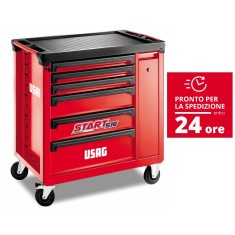 Carrello START con cassetto verticale - 6 cassetti (vuoto) 516 STB06V Usag