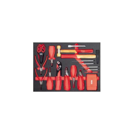 Carrello START con cassetto verticale - 6 cassetti (vuoto) 516 STB06V Usag + assortimento 295 utensili