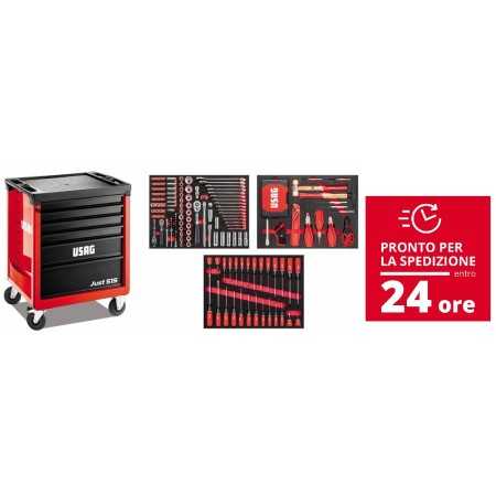 Carrello JUST con assortimento MANUTENZIONE 495 JSM (265 pz) 515 J6SM Usag