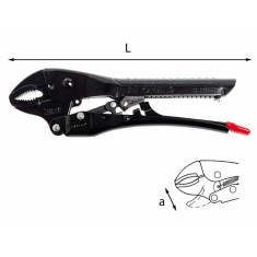 Pinze autobloccanti automatiche con ganasce concave 134 K 250 Usag