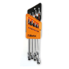 Serie di 8 chiavi combinate 42N con supporto compatto Beta 42/SC8