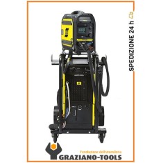 ESAB ARISTO 500IX + ROBUST FEED PULSE OFFSHORE - IMPIANTO COMPLETO RAFFR.ACQUA CON CAVI COLLEGAMENTO 5MT. + Sentinel A60 inclusa
