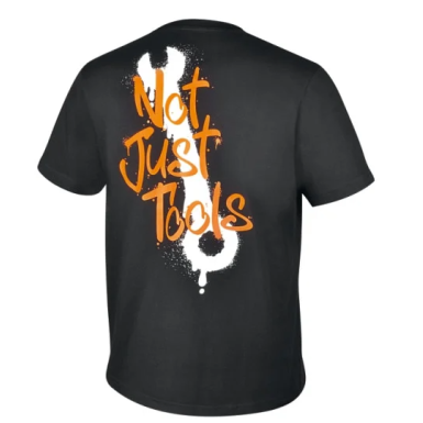 T-shirt con stampa in stile graffiti Beta 7548D