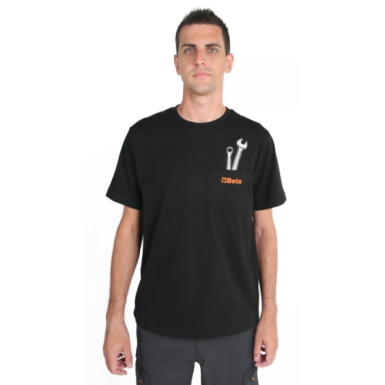 T-shirt Beta con stampa moderna Beta 7548T