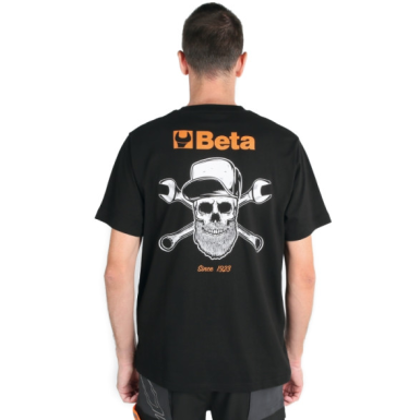 T-shirt Beta con stampa moderna Beta 7548T