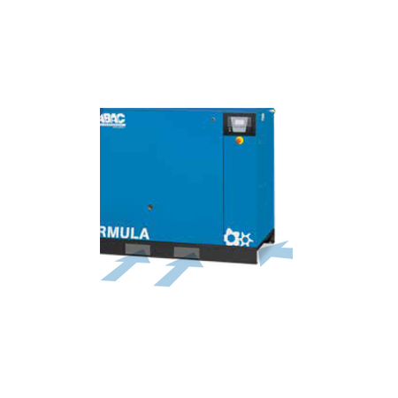 Compressore a vite ABAC Formula I 7,5kW velocità variabile su basamento, 4-13 bar