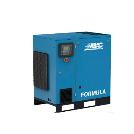 Compressore a vite ABAC Formula I 7,5kW velocità variabile su basamento, 4-13 bar