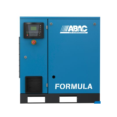 Compressore a vite ABAC Formula I 7,5kW velocità variabile su basamento, 4-13 bar