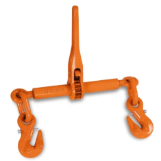 Tendicatena di ancoraggio a cricchetto con due ganci 8190B Grado 8