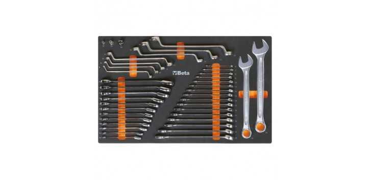Cassettiera mobile con otto cassetti e assortimento di 445 utensili AUTOMOTIVE 2400 RSC24/8-VAL