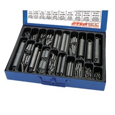 Kit 340 pezzi, molle a trazione, in cassetta metallica FM957-430 Fermec