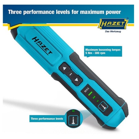 Avvitatore a batteria 5 Nm att. ¼” HAZET 9230B-2