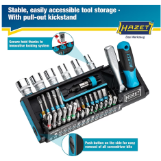 Supporto portautensili SmartHolder. con 39 utensili HAZET 2300SH-1 2