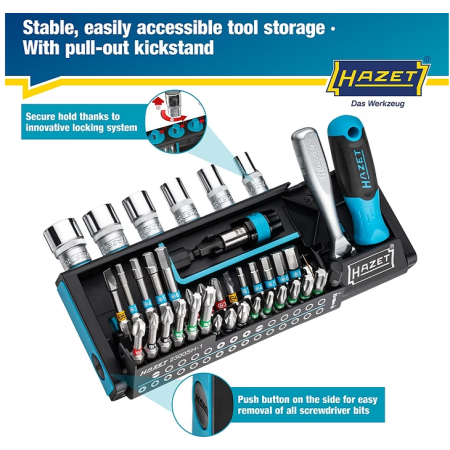Supporto portautensili SmartHolder. con 39 utensili HAZET 2300SH-1