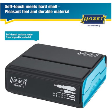 Serie di inserti (Bits) giravite 69 pz. SmartCase HAZET 2200SC-1