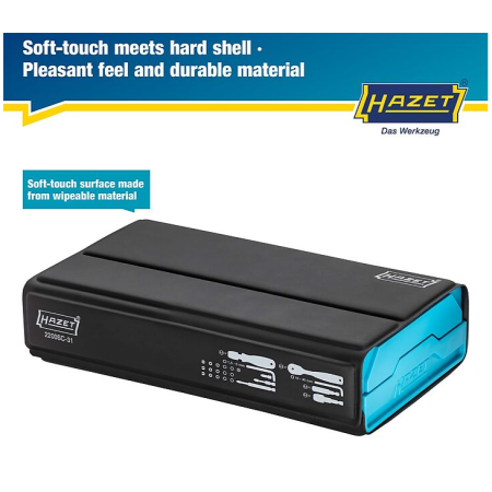Serie di bit SmartCase 73 pz. HAZET 2200SC-31