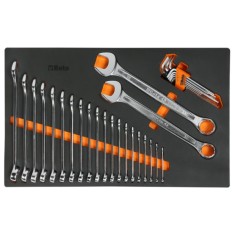 Cassettiera mobile con 7 cassetti, con assortimento di 288 utensili Beta – RSC39/7-O VI 2