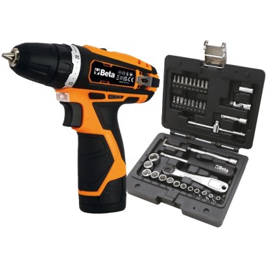Sollevatore Idraulico Da 3 Tonnellate - Beta 3033E/3T + kit trapano e cassetta 42 utensili
