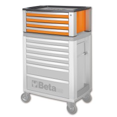 CASSETTIERA CON 4 CASSETTI ORANGE ART. C39T 2
