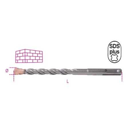 PUNTE PER MURATURA SDS Plus ART.419 MIS. 4X110