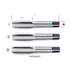 MASCHI A MANO Whitworth 1/8 SERIE 3 PEZZI ART. 430ASW