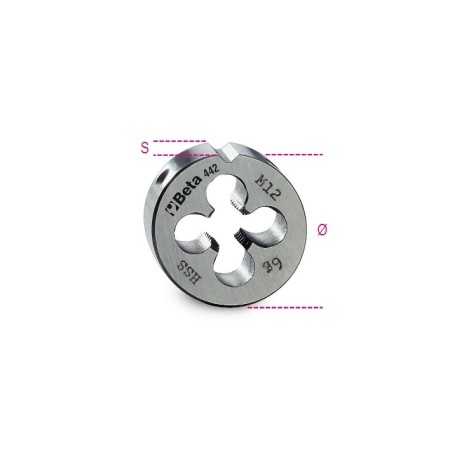 FILIERE IN HSS PASSO FINE M6X0,75 ART.443