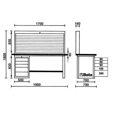 BANCO DA LAVORO MASTERCARGO ORANGE ART. C57S A/O