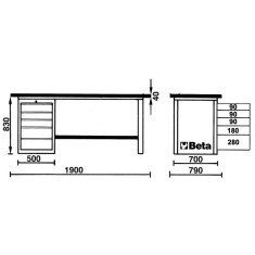 BANCO DA LAVORO MASTERCARGO ORANGE ART. C57S C/O 2