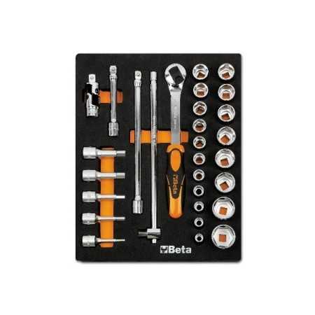 TERMOFORMATO MORBIDO CON 29 UTENSILI ART. M82