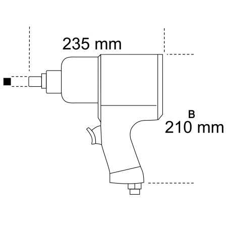 AVVITATORE REVERSIBILE IN MATERIALE COMPOSITO 1/2 1927CD