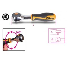 CRICCHETTO DA 1/4 CON IMPUGNATURA ROTANTE BETA 900/58 2