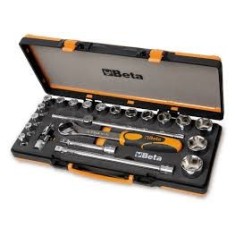 ASSORTIMENTO 17 CHIAVI A BUSSOLA ESAGONALI ART. 920A/C17M