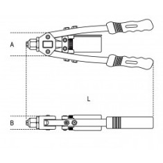 RIVETTATRICE DI POTENZA COMPATTA BETA  ART. 1740 B280 2