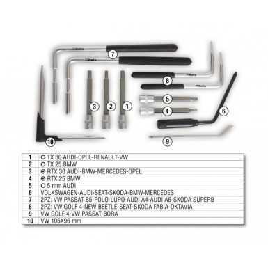 KIT RIMOZIONE AIRBAG BETA  ART. 1437/C12