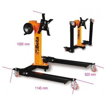 CAVALLETTO SOSTEGNO MOTORE RICHIUDIBILE BETA ART. 3014SAR