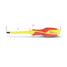 CACCIAVITE A CROCE ISOLATO 1000V PZ0 BETA ART. 1279MQ