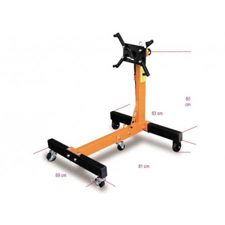 CAVALLETTO SOSTEGNO MOTORE RICHIUDIBILE BETA ART. 3014SAR