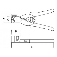 PINZA SPELLAFILI AUTOMATICA BETA ART. 1143 2