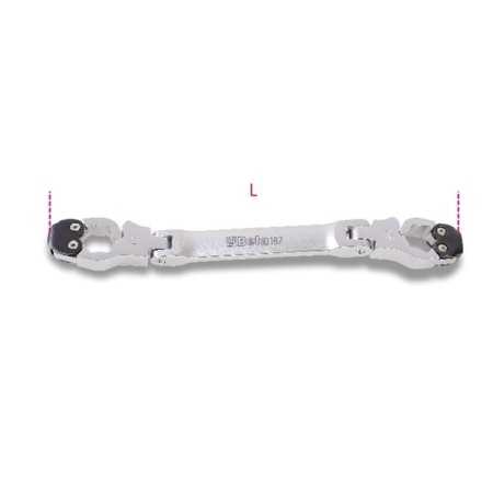 CHIAVE APRIBILE SNODATA ESAGONALE 8X9