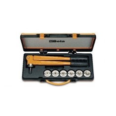 PINZA ALLARGATUBI CON 6 MATRICI AD ESPANSIONE IN CASSETTA BETA ART. 353N/C6