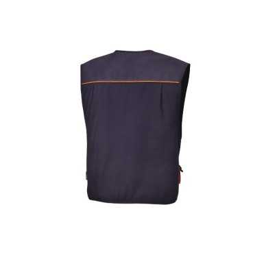 Gilet multitasche leggero da lavoro, Blue art. 7877E