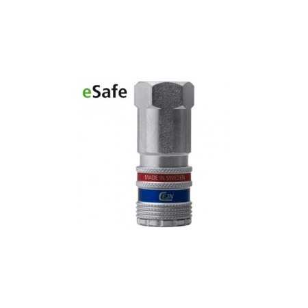 ATTACCHI FEMMINA CEJN SERIE 410 ESAFE  FIL.MASCHIO 3/4