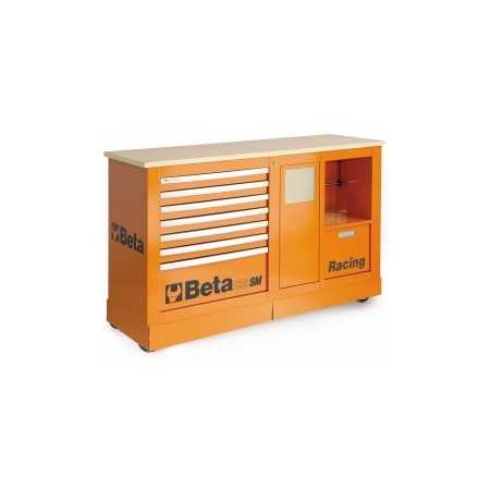 BANCO DA LAVORO MOBILE ARANCIONE BETA C39SM O