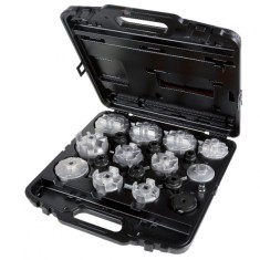 SERIE DI 19 CHIAVI A BUSSOLA PER FILTRI OLIO BETA 1493/C19