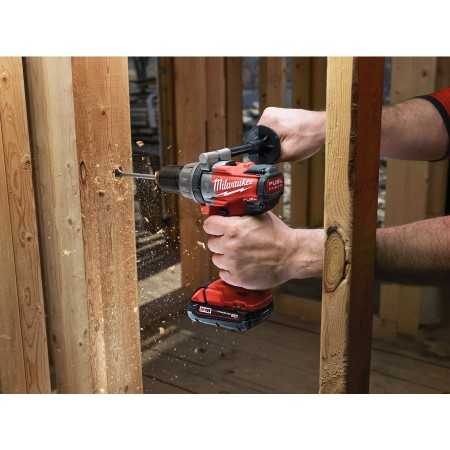 TRAPANO AVVITATORE MILWAUKEE M18 BDD-202C 2 BATTERIE 2 Ah