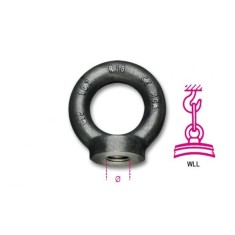 GOLFARI FEMMINA ZINCATI DIN 582 M6 ART. 8042EZ