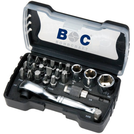 ASSORTIMENTO 52 PZ. MASCHI, FILIERE, PUNTE BITS