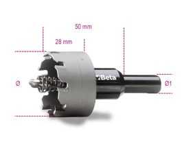 Frese a tazza con inserti in metallo duro art. 452