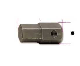 Inserti Macchina maschio esagonale, attacco 32 mm art. 727/ES32